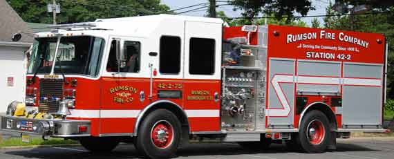 Rumson Fire Company, NJ – Genset: SPS HR 6kW – KME (Custom Rescue Pumper)